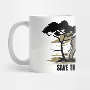 Save the Elephant Day Mug